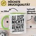 Renate Tasse Geschenk Alle Sagten Das Geht Nicht Aber Dann Kam Renate Und Hat Es Einfach Gemacht Geschenkidee Becher mit Name Grün Trendation