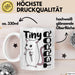 Beste Freundin Tasse Geschenk Tiny Terror Geschenkidee für Kollegin oder Beste Freundin Weiß Trendation