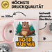Polnisch Bóbr Kurwa Tasse Geschenk Lustige Geschenkidee Rosa Trendation