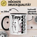 Beste Freundin Tasse Geschenk Tiny Terror Geschenkidee für Kollegin oder Beste Freundin Schwarz Trendation