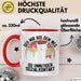 Lustige Tasse Geschenk Geh Mir Aus Dem Weg DU Unnötiger Sozialkontakt Kaffee-Becher Geschenkidee Frauen Sarkasmus Humor Rot Trendation