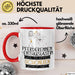 Pferderennen-Enthusiastin Weil Es Keinen Schöneren Beruf Gibt Tasse Geschenk für Eine Pferderennen-Enthusiastin Lustig Rot Trendation