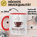 Kaffeeliebhaber Tasse Geschenk Lustige Geschenkidee Spruch Kaffee Läuft... Sportlicher Wird Es Heute Nicht Mehr Rot Trendation