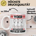 Yogi Tasse Geschenk für Yogi Der Mann Der Alles Kann Geschenkidee zum Geburtstag Weiß Trendation