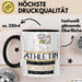 Athletin Weil Es Keinen Schöneren Beruf Gibt Tasse Geschenk für Eine Athletin Lustig Trendation