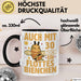30. Geburtstag Tasse Geschenk Frauen Mutter Lustig Auch mit 30 Noch Ein Flottes Bienchen Kaffee-Becher Trendation