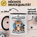 Schlafende Katze Tasse Geschenk Lustige Geschenkidee Spruch Ich Schnarche Nicht Ich Schnurre Trendation