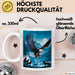 Adler Vogel Tasse Geschenk Lustige Geschenkidee Spruch Weiß Trendation