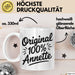 Annette Tasse Geschenk Original 100% Annette Geschenkidee Geburtstag Weiß Trendation