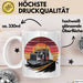 Lkw Fahrer Tasse Geschenkidee für Trucker Lustiger Spruch Weiß Trendation