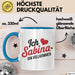 Sabina Tasse Geschenk Ich Bin Vollkommen Sabina Geschenkidee Geburtstag Blau Trendation