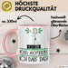 Geschenk für Vogel-Adoptierende Tasse Lustige Geschenkidee Geburtstag Ich Bin Vogel-Adoptierende Ich Darf Das Rosa Trendation