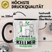Kellner Geschenk Tasse So Gut Kann Nur Ein Kellner Aussehen Geschenkidee Kaffee-Becher Schwarz Trendation