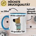 Ich Bin Einfach Nur Ein Gechillter Entspannter Typ Tasse Geschenk Dank Meme Liebhaber Im Just A Chill Guy Becher Blau Trendation