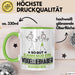 Vogelliebhaber Geschenk Tasse So Gut Kann Nur Ein Vogelliebhaber Aussehen Geschenkidee Kaffee-Becher Grün Trendation