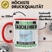 Tauchlehrer Tasse Geschenk für Tauchlehrer Geburtstag Lustiger Spruch Kaffee-Becher Was Ist Deine Superkraft Rot Trendation