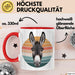 Eselbauer Esel Tier Tasse Geschenk Lustige Geschenkidee Spruch Rot Trendation