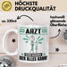 Arzt Tasse Geschenk für Arzt Der Mann Der Alles Kann Geschenkidee zum Geburtstag Weiß Trendation