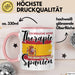 Spanier Tasse Geschenk Ich Brauche Keine Therapie Ich Muss Nur Nach Spanien Geschenkidee Kaffee-Becher Rosa Trendation