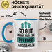 Krankenschwester Pflege Betreuung Tasse Geschenk Lustige Geschenkidee Spruch So Gut Kann Nur Ein Pfleger Aussehen Blau Trendation