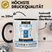 Aquarium-Hobbyistin Tasse Geschenk Becher Stark Attraktiv Furchtlos Aquarium-Hobbyistin Lustige Geschenkidee Trendation
