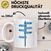 Büroarbeit Kollege Abschied Tasse Geschenk Lustige Geschenkidee Spruch Bye Bye Alles Gute Weiß Trendation