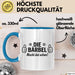 Bärbel Tasse Geschenk Die Bärbel Macht Dat Schon Geschenkidee Becher mit Name Blau Trendation