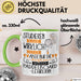 Paddelboard-Lehrerin Tasse Lustiges Geschenk Studieren Kann Wirklich Jeder Nur Die Besten Werden Paddelboard-Lehrerin Grün Trendation