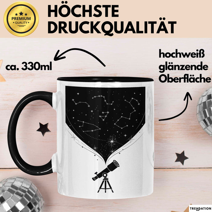 Astronom Tasse Geschenk Lustige Geschenkidee Spruch Für Sternen Gucker Trendation
