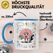 Psychologie Student Tasse Geschenk Lustige Geschenkidee Spruch Für Gedanken Forscher Blau Trendation