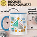 Ökonom Tasse Geschenkidee für Marktanalysten Blau Trendation