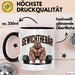 Gewichthebender Bär Tasse Geschenk Lustige Geschenkidee Spruch Gewichthebär Schwarz Trendation