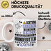 Hundesitter Geschenk Tasse Lustiger Spruch Erheben Sie Sich Der Hundesitter Betritt den Raum Weiß Trendation