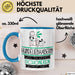 Hundeliebhaberin Weil Es Keinen Schöneren Beruf Gibt Tasse Geschenk für Eine Hundeliebhaberin Lustig Blau Trendation