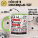 Survival-Expertin Tasse Geschenk Spruch Wer Will Schon Prinzessin Sein Wenn Man Auch Survival-Expertin Sein Kann Grün Trendation
