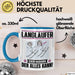 Langläufer Tasse Geschenk für Langläufer Der Mann Der Alles Kann Geschenkidee zum Geburtstag Blau Trendation