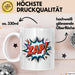 Comiczeichner Tasse Geschenkidee Panel Geschichtenerzähler Weiß Trendation