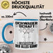 Schwägerschaft Tasse Geschenk für Schwägerschaft Der Mann Der Alles Kann Geschenkidee zum Geburtstag Blau Trendation