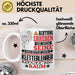 Kletterlehrer Geschenk Tasse Lustiger Spruch Erheben Sie Sich Der Kletterlehrer Betritt den Raum Weiß Trendation