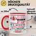 Fallschirmsprung-Begleiter Geschenk Tasse Sei Lieber Nett Zu Mir Ich Könnte Mal Dein Fallschirmsprung Begleiter Sein Rot Trendation