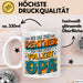 Rentner Pensionär Sarkasmus Opa Tasse Geschenk Lustige Geschenkidee Spruch Ich Bin Kein Rentner Ich Bin Jetzt Vollzeit Opa Weiß Trendation