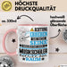 Musikschüler Geschenk Tasse Lustiger Spruch Erheben Sie Sich Der Musikschüler Betritt den Raum Rosa Trendation