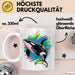 Wal Tier Tasse Geschenk Lustige Geschenkidee Spruch Weiß Trendation