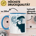 Kaninchen Hase Tierliebhaber Tasse Geschenk Lustige Geschenkidee Spruch Blau Trendation