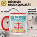 Anwalt Rechtsberatung Tasse Geschenk Lustige Geschenkidee Spruch Ich Bin Jurist Rot Trendation