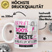Beste Karatesportlerin Der Welt Tasse Geschenk für Eine Karatesportlerin Geprüft Und Sicher Geschenkidee Geburtstag Weihnachten Weiß Trendation