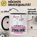 Zoologe Geschenk Tasse So Gut Kann Nur Ein Zoologe Aussehen Geschenkidee Kaffee-Becher Schwarz Trendation