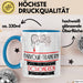 Parkour-Trainerin Weil Es Keinen Schöneren Beruf Gibt Tasse Geschenk für Eine Parkour-Trainerin Lustig Blau Trendation