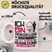 Immobilienkaufmann Ausbildung Tasse Geschenk Ich Bin Immobilienkaufmann In Der Ausbildung Ich Darf Das Geschenkidee Spruch Weiß Trendation