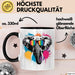 Elefant Tier Sonnenbrille Tasse Geschenk Lustige Geschenkidee Spruch Schwarz Trendation